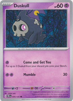 Duskull 035/131 Duskull 035/131