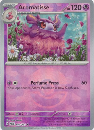 Aromatisse 039/131 Poke Ball Foil Aromatisse 039/131 Poke Ball Foil