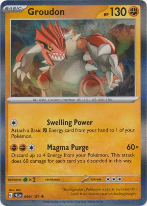 Groudon 049/131 Groudon 049/131