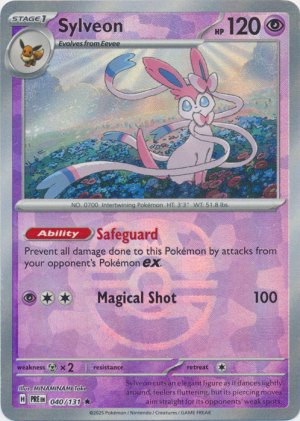 Sylveon 040/131 Master Ball Foil Sylveon 040/131 Master Ball Foil
