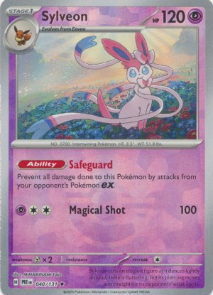 Sylveon 040/131 Poke Ball Foil Sylveon 040/131 Poke Ball Foil