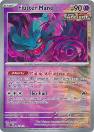 Flutter Mane 043/131 Master Ball Foil Flutter Mane 043/131 Master Ball Foil