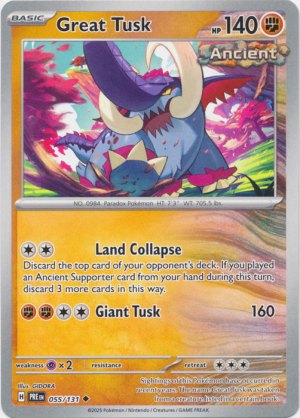 Great Tusk 055/131 Great Tusk 055/131