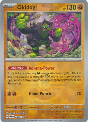 Okidogi 057/131 Poke Ball Foil Okidogi 057/131 Poke Ball Foil