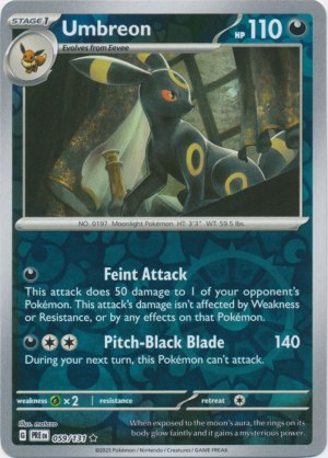 Umbreon 059/131 Reverse Foil Umbreon 059/131 Reverse Foil