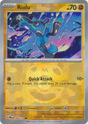 Riolu 050/131 Master Ball Foil Riolu 050/131 Master Ball Foil
