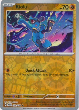 Riolu 050/131 Reverse Foil Riolu 050/131 Reverse Foil
