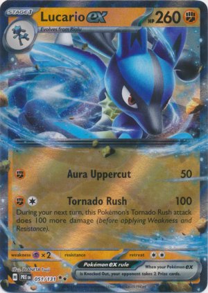 Lucario ex 051/131 Lucario ex 051/131