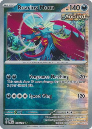 Roaring Moon 065/131 Master Ball Foil Roaring Moon 065/131 Master Ball Foil