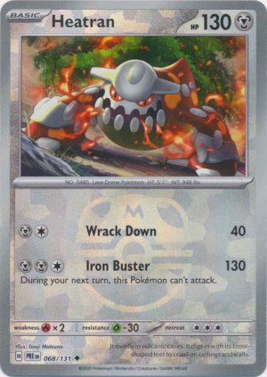 Heatran 068/131 Master Ball Foil Heatran 068/131 Master Ball Foil