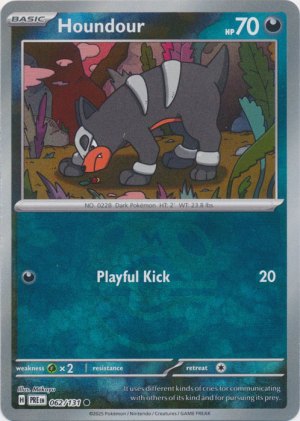 Houndour 062/131 Master Ball Foil Houndour 062/131 Master Ball Foil