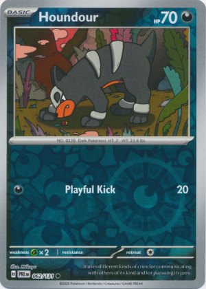 Houndour 062/131 Reverse Foil Houndour 062/131 Reverse Foil