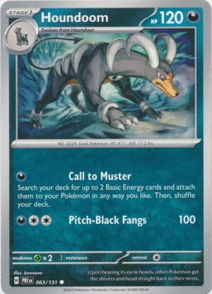 Houndoom 063/131 Houndoom 063/131