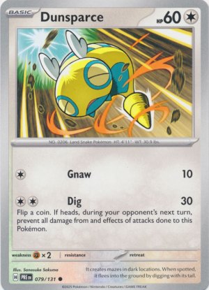 Dunsparce 079/131 Dunsparce 079/131