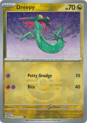 Dreepy 071/131 Poke Ball Foil Dreepy 071/131 Poke Ball Foil