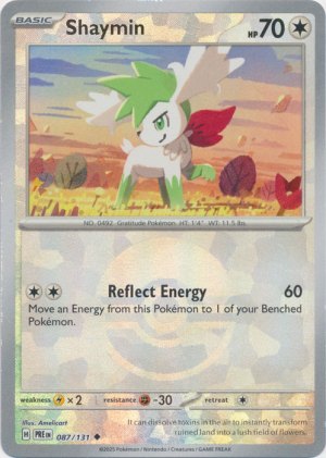 Shaymin 087/131 Poke Ball Foil Shaymin 087/131 Poke Ball Foil