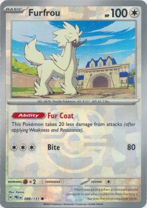 Furfrou 088/131 Master Ball Foil Furfrou 088/131 Master Ball Foil