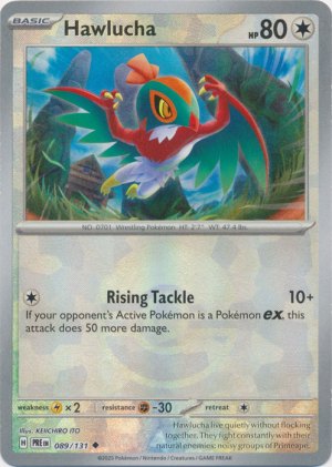 Hawlucha 089/131 Poke Ball Foil Hawlucha 089/131 Poke Ball Foil