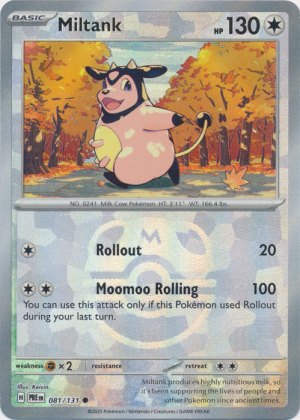 Miltank 081/131 Master Ball Foil Miltank 081/131 Master Ball Foil