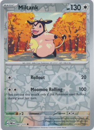 Miltank 081/131 Reverse Foil Miltank 081/131 Reverse Foil