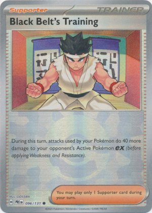 Black Belt’s Training 096/131 Poke Ball Foil Black Belt’s Training 096/131 Poke Ball Foil