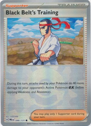 Black Belt’s Training 099/131 Poke Ball Foil Black Belt’s Training 099/131 Poke Ball Foil