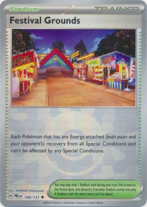 Festival Grounds 108/131 Poke Ball Foil Festival Grounds 108/131 Poke Ball Foil