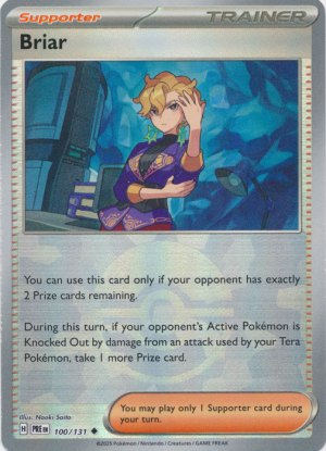 Briar 100/131 Poke Ball Foil Briar 100/131 Poke Ball Foil