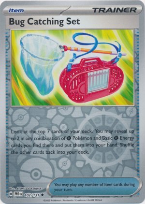 Bug Catching Set 102/131 Reverse Foil Bug Catching Set 102/131 Reverse Foil