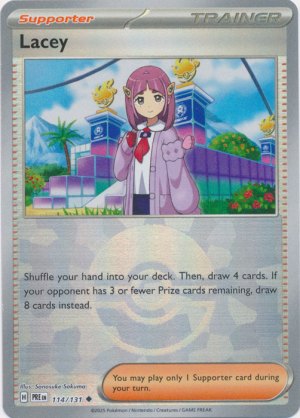 Lacey 114/131 Poke Ball Foil Lacey 114/131 Poke Ball Foil