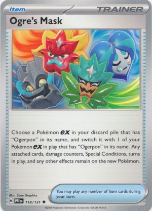 Ogre’s Mask 118/131 Ogre’s Mask 118/131