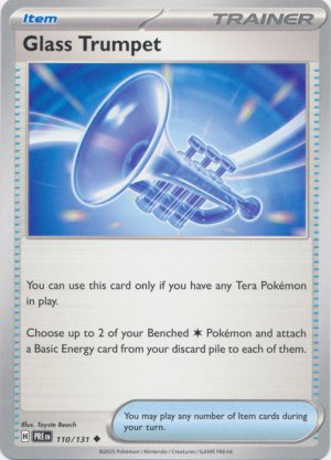 Glass Trumpet 110/131 Glass Trumpet 110/131