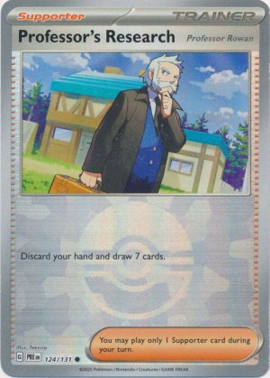 Professor’s Research 124/131 Poke Ball Foil Professor’s Research 124/131 Poke Ball Foil