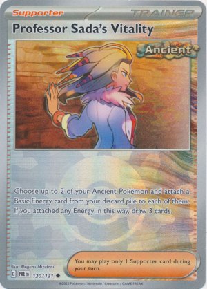Professor Sada’s Vitality 120/131 Poke Ball Foil Professor Sada’s Vitality 120/131 Poke Ball Foil