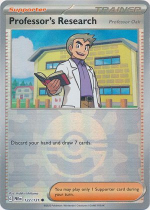 Professor’s Research 122/131 Poke Ball Foil Professor’s Research 122/131 Poke Ball Foil