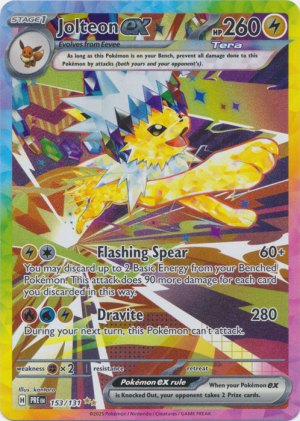 Jolteon ex 153/131 Jolteon ex 153/131