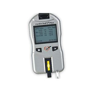Plus Lab-Quality Blood Analyzer and Monitor – Cholesterol Test Kit – Blood Glucose Monitor. Newest Version 1.11