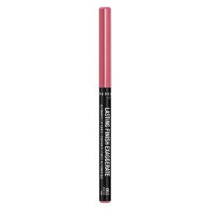 Rimmel Lasting Finish Exaggerate Automatic Lip Liner – Rich, Smooth Formula for Long Lasting Lip Looks – 63 Eastend Pink, .01oz