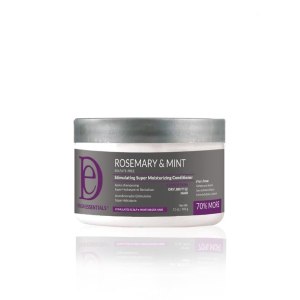 Design Essentials Rosemary & Mint Stimulating Super Moisturizing Conditioner for Dry, Brittle Hair, 11 Fl Oz.
