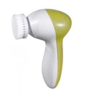 Facial Cleansing Brush and Skin Exfoliator (1 Head | Tool) Battery Operated Skincare Tool (Lime Green)