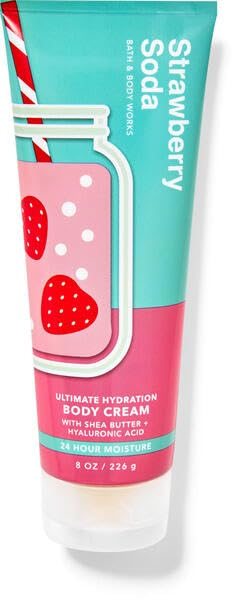 Strawberry Soda (Ultimate Hydration) Body Cream With Shea Butter + Hyaluronic Acid (8.0oz) 24 Hour Moisture Strawberry Soda (Ultimate Hydration) Body Cream With Shea Butter + Hyaluronic Acid (8.0oz) 24 Hour Moisture