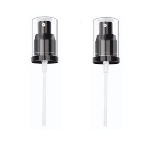 2PCS Replacement Press Cover Air Pump For Maybelline Fit Me Matte + Poreless Liquid Foundation Makeup Base (Black)