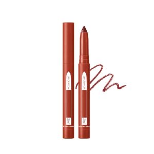 2-in-1 Lip Crayon, lip liner, Lip Liner Pencil, Slim Lip Pencil, Beauty Lip Gloss, Super Professional Tip Matte Lipstick (#9)