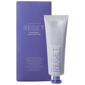 REGET Bombshell Solid Perfume, Musk, Muguet, Oakmoss, Peony, woody