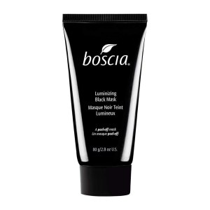 boscia Luminizing Charcoal Mask – Vegan, Cruelty-Free, Natural Skin Care – Peel-Off Face Mask with Activated Black Charcoal – Blackhead Remover & Pore Cleaner – For All Skin Types – 2.8 oz