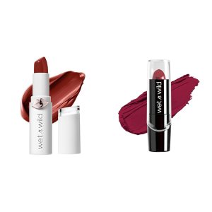 wet n wild Mega Last High-Shine Lipstick Infused with Seed Oils for Nourishing High-Shine Buildable & Blendable Creamy Color & Silk Finish Lipstick with Vitamins for Ultimate Hydration