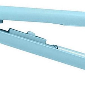 2 in 1 Hair Straightener, Tourmaline Ceramic Smart Constant Temperature Mini Hair Straightener Hairstyling Iron Heating Curler for Home or Salon (Blue)