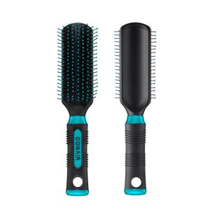 Conair Salon Results Hairbrush – Hair brush – Hairbrush for Men and Women – Detangling Hair Brush – Hairbrush for All Hair Types with Nylon Bristles
