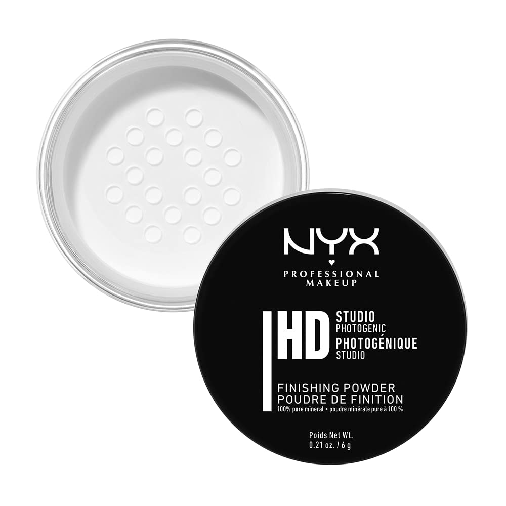 NYX PROFESSIONAL MAKEUP HD Studio Finishing Powder, Loose Setting Powder – Translucent Finish NYX PROFESSIONAL MAKEUP HD Studio Finishing Powder, Loose Setting Powder – Translucent Finish