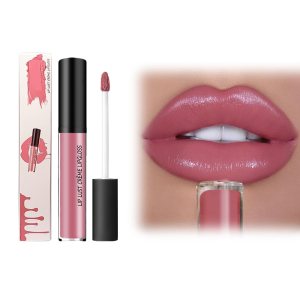12 Colors Cream Texture Lipstick, 2024 New 12 Colors Long Lasting Moist Lip Gloss Plumper Liquid Lipstick, Waterproof Long Lasting No Fade Velvet Lip Gloss Makeup for Women (05#, S)